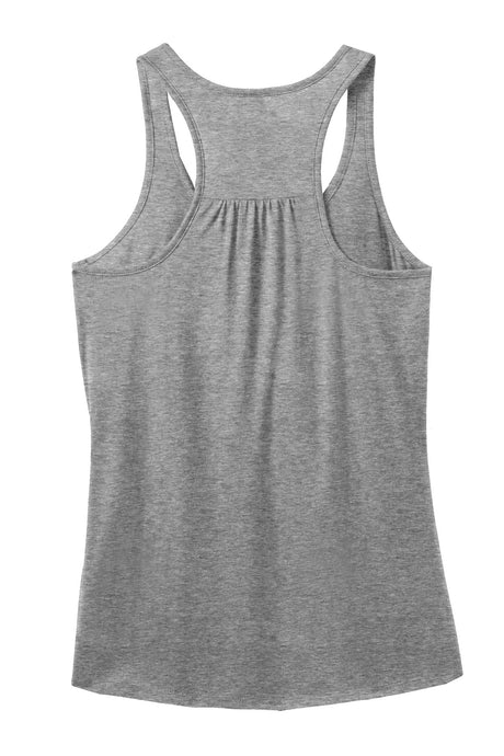 District Made Ladies 60/40 Gathered Racerback Tank. DM420 District