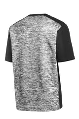 Sport-Tek Men's PosiCharge Electric Heather Colorblock Tee ST395 Mens Apparel Shirts & Tops