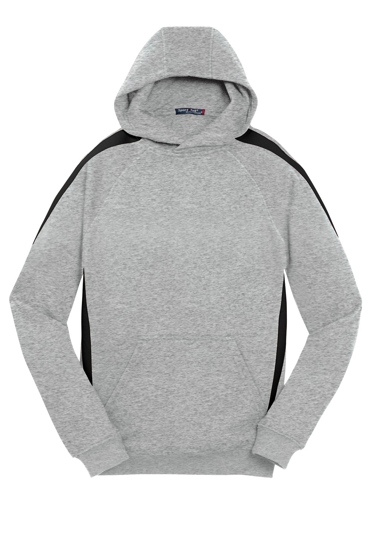 Sport-Tek Youth Sleeve Stripe Pullover Hooded Sweatshirt YST265
