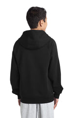 Sport-Tek Youth Sleeve Stripe Pullover Hooded Sweatshirt YST265