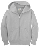 Hanes - Youth EcoSmart Full-Zip Hooded Sweatshirt. P480 Hanes