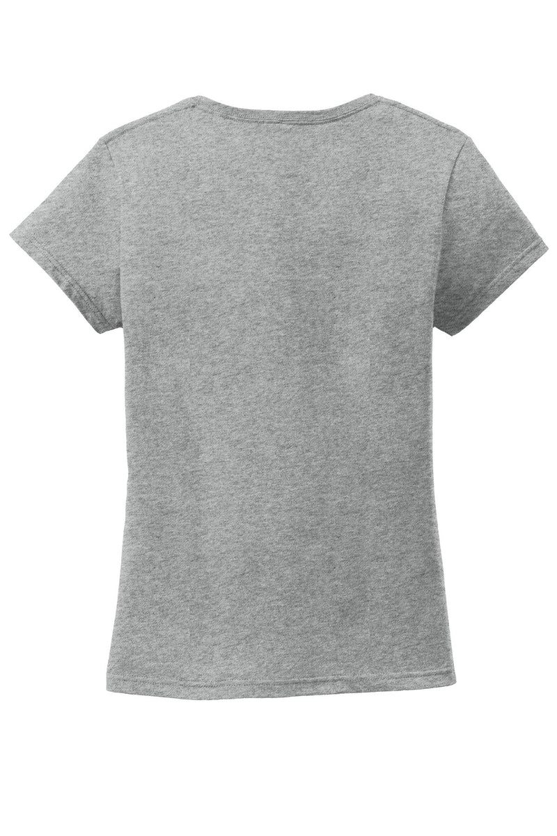 Anvil Ladies 100% Combed Ring Spun Cotton V-Neck T-Shirt. 88VL