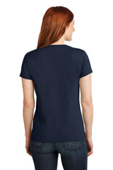 Anvil Ladies 100% Combed Ring Spun Cotton V-Neck T-Shirt. 88VL Anvil