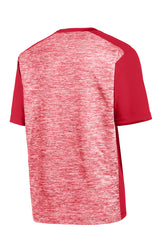 Sport-Tek Men's PosiCharge Electric Heather Colorblock Tee ST395 Mens Apparel Shirts & Tops