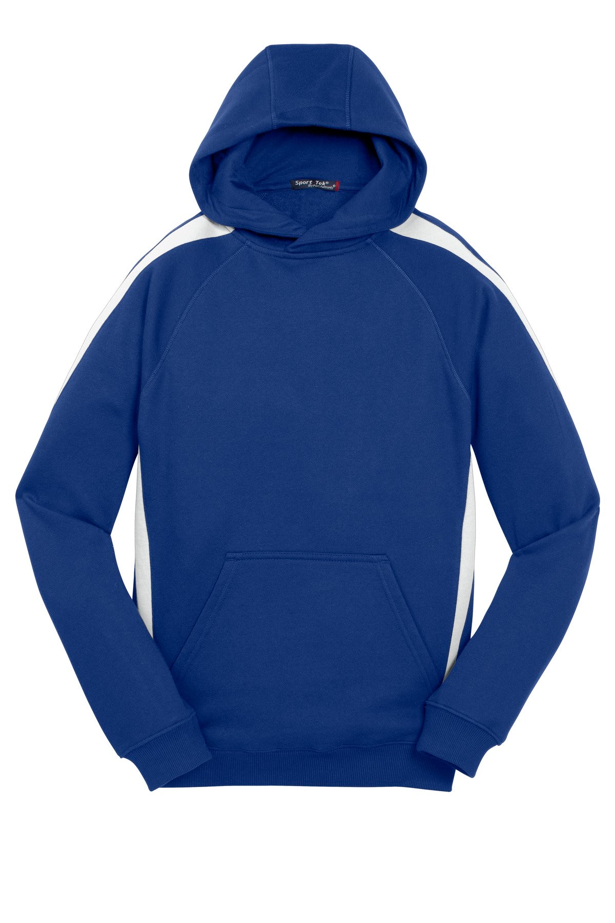 Sport-Tek Youth Sleeve Stripe Pullover Hooded Sweatshirt YST265