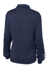 Sport-Tek Women's Dot Sublimation Tricot Track Jacket LST93
