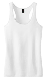 District - Juniors 60/40 Racerback Tank. DT237 Womens Apparel Shirts & Tops