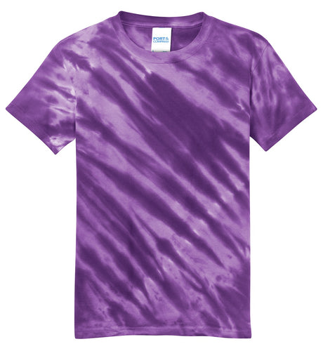 Port & Company - Youth Tiger Stripe Tie-Dye Tee PC148Y Port & Company