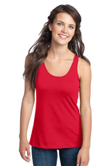 District - Juniors 60/40 Racerback Tank. DT237 Womens Apparel Shirts & Tops