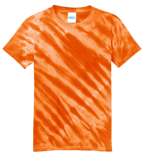 Port & Company - Youth Tiger Stripe Tie-Dye Tee PC148Y Port & Company