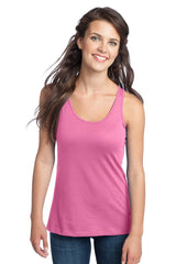 District - Juniors 60/40 Racerback Tank. DT237 Womens Apparel Shirts & Tops