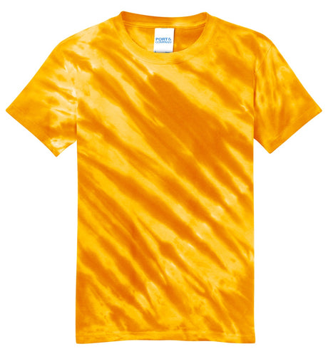 Port & Company - Youth Tiger Stripe Tie-Dye Tee PC148Y Port & Company