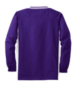 Sport-Tek Youth Tipped V-Neck Raglan Wind Shirt YST62