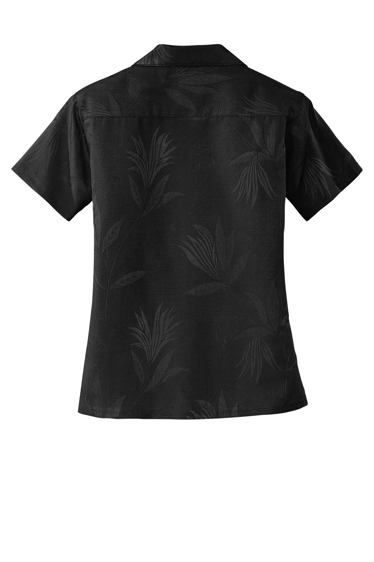 Port Authority Ladies Patterned Easy Care Camp Shirt. L536