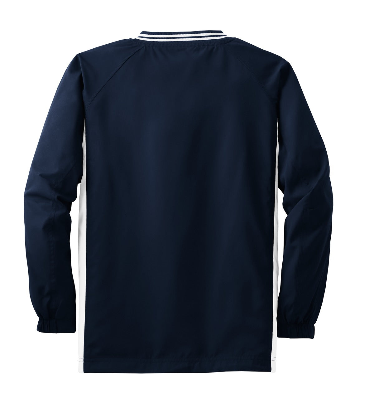 Sport-Tek Youth Tipped V-Neck Raglan Wind Shirt YST62