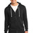 District - Young Mens Core Fleece Full-Zip Hoodie DT190 District