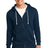 District - Young Mens Core Fleece Full-Zip Hoodie DT190 District