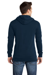 District - Young Mens Core Fleece Full-Zip Hoodie DT190 District