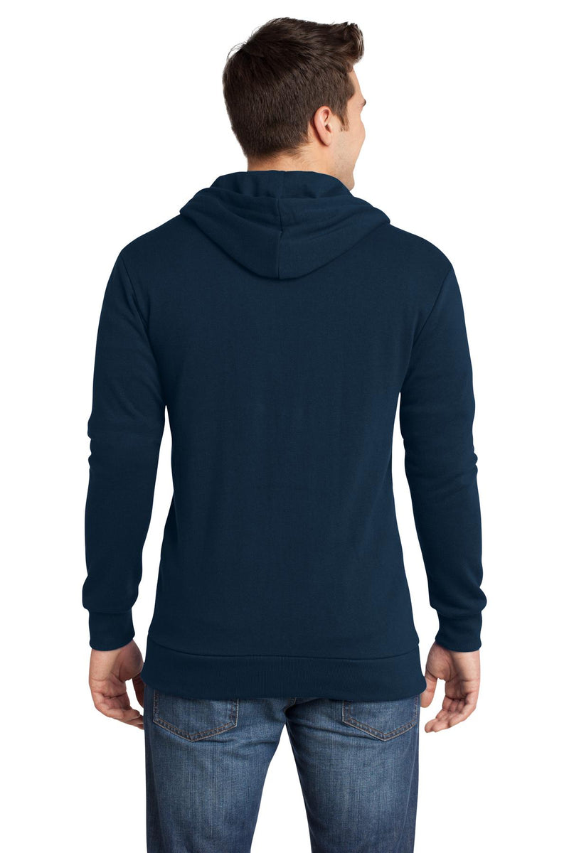 District - Young Mens Core Fleece Full-Zip Hoodie DT190
