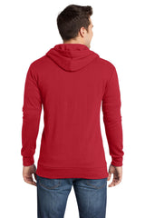 District - Young Mens Core Fleece Full-Zip Hoodie DT190 District