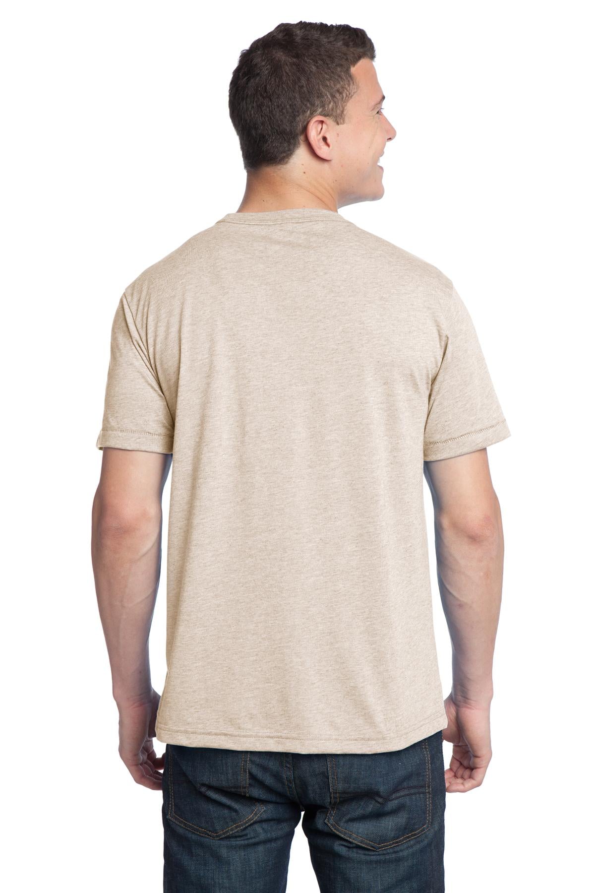 District - Young Mens Tri-Blend Crewneck Tee. DT142 District