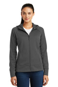Sport-Tek Women's Rival Tech Fleece Full-Zip Hooded Jacket LST295