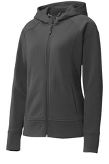 Sport-Tek Women's Rival Tech Fleece Full-Zip Hooded Jacket LST295