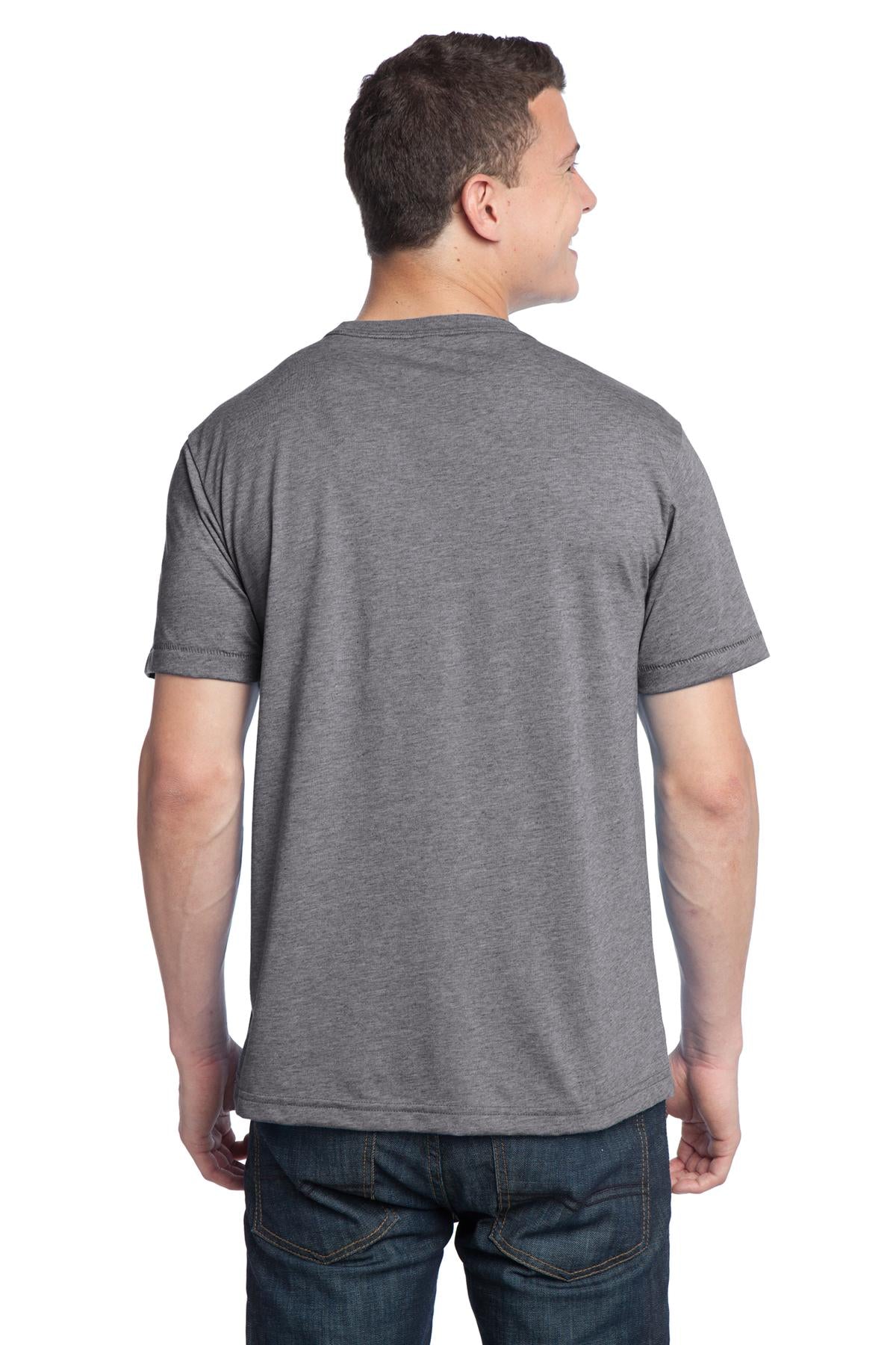District - Young Mens Tri-Blend Crewneck Tee. DT142 District
