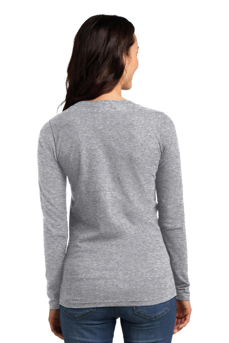 District Juniors The Concert Tee Long Sleeve V-Neck. DT5201 District