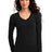 District Juniors The Concert Tee Long Sleeve V-Neck. DT5201 District