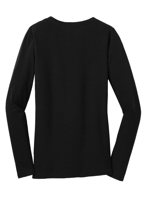 District Juniors The Concert Tee Long Sleeve V-Neck. DT5201 District