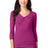 Port Authority Ladies Concept Stretch 3/4-Sleeve Scoop Henley. LM1007 Womens Apparel Shirts & Tops