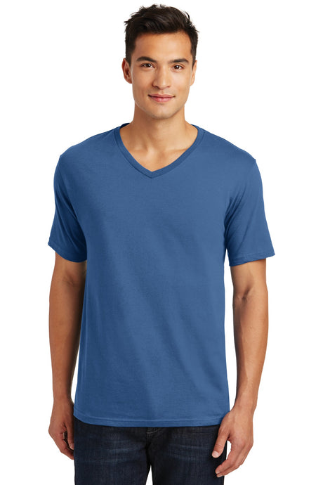 District Made Mens Perfect Weight V-Neck Tee. DT1170 District