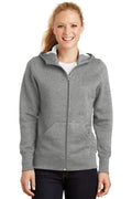Sport-Tek Women's Full-Zip Hooded Fleece Jacket