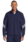 Sport-Tek Men's Shield Ripstop 1/2-Zip Pullover