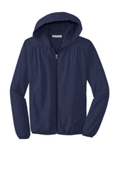 Port Authority Ladies Hooded Essential Jacket. L305