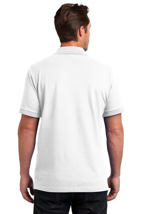 District Made Mens Stretch Pique Polo. DM325 District