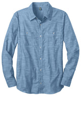 District Men's Made Long Sleeve Washed Woven Shirt District