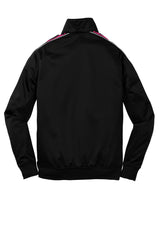 Sport-Tek Youth Dot Sublimation Tricot Track Jacket