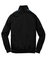 Sport-Tek Youth Dot Sublimation Tricot Track Jacket