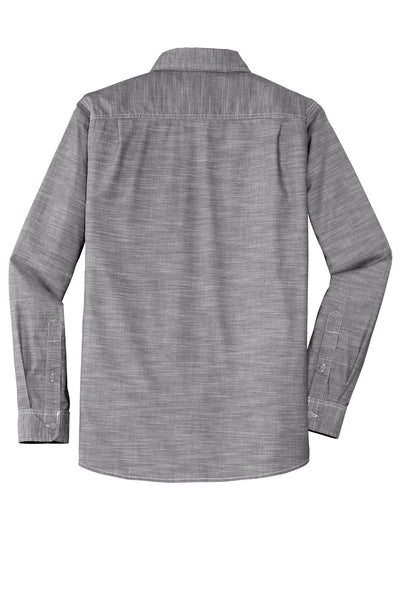 District Men's Made Long Sleeve Washed Woven Shirt