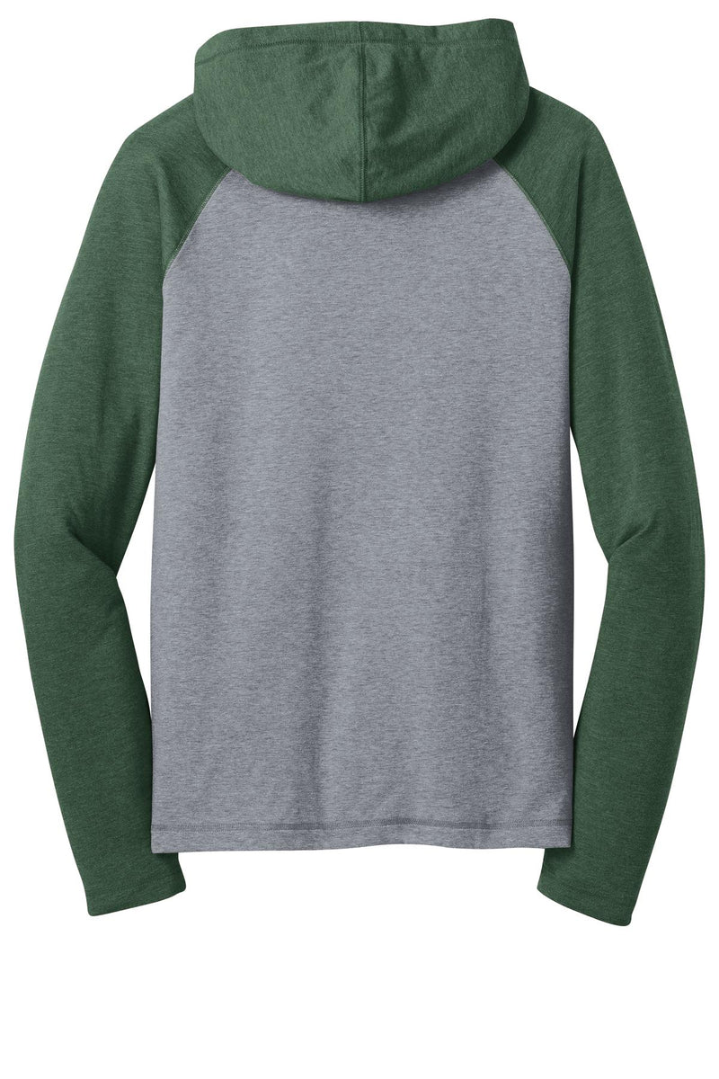 District - Young Mens 50/50 Raglan Hoodie. DT128