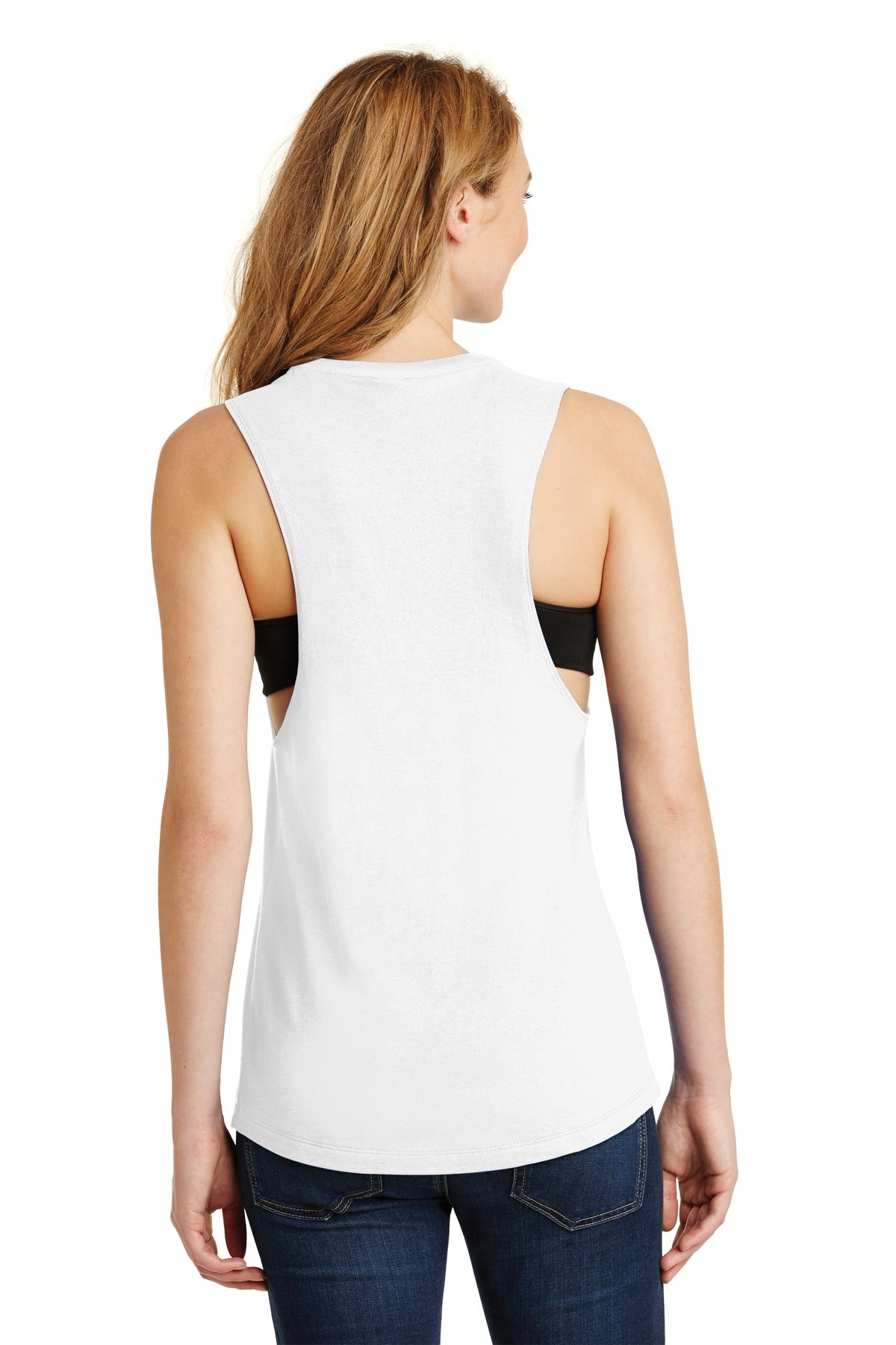 District Women's Fitted V.I.T. Festival Tank. DT6301 District