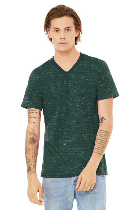 BELLA + CANVAS Unisex Textured Jersey V-Neck Tee BELLA + CANVAS