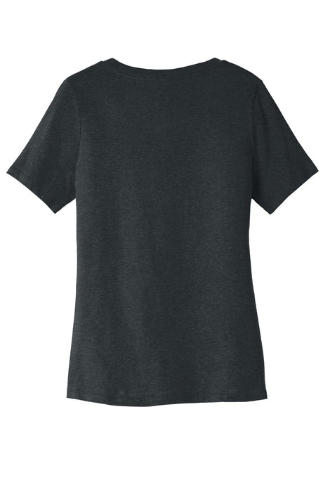 BELLA+CANVAS Women's Relaxed Heather CVC V-Neck Tee BC6405CVC Bella + Canvas