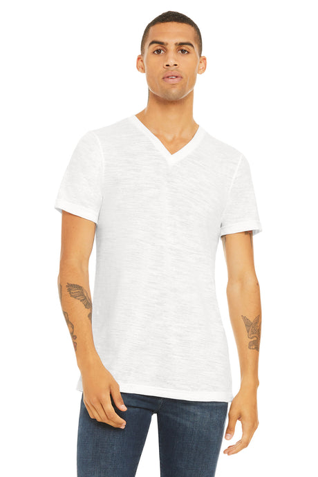 BELLA + CANVAS Unisex Textured Jersey V-Neck Tee BELLA + CANVAS