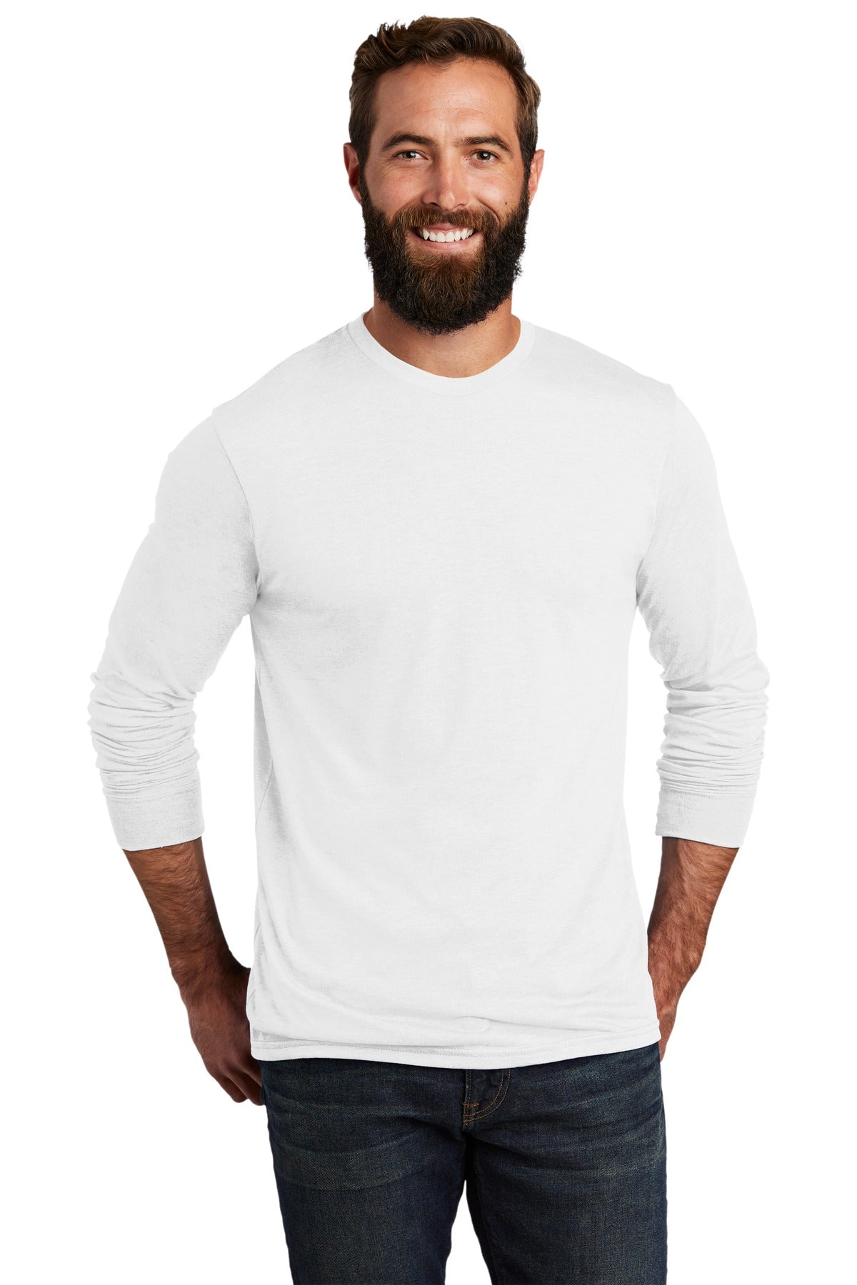 Allmade Men's Tri-Blend Long Sleeve Tee AL6004 Allmade