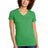 Allmade Women's Tri-Blend V-Neck Tee. AL2018 Allmade