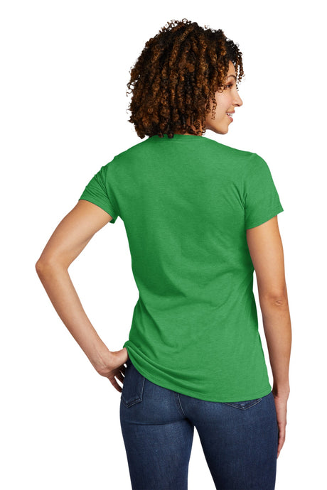 Allmade Women's Tri-Blend V-Neck Tee. AL2018 Allmade
