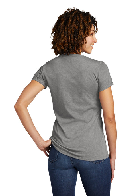 Allmade Women's Tri-Blend V-Neck Tee. AL2018 Allmade